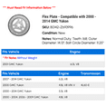 thumbnail image 2 of Flex Plate - Compatible with 2000 - 2014 GMC Yukon 2001 2002 2003 2004 2005 2006 2007 2008 2009 2010 2011 2012 2013, 2 of 2