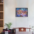 thumbnail image 2 of LF028 Lleno Diamantes Serie Christmas Street Festival Cuadrado Resina 40*30CM, 2 of 9