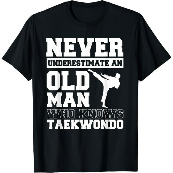 Taekwondo Tae Kwon Do Taekwon-Do Martial Art Kwanjang Guru T-Shirt men and women can wear, black, white, gifts