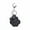 black, variant on kladzum Dog Key Chain Dog Paw Shaped Cute Keychain Reminder Pendant Key Ring with Souvenir Pet Paw Keychains Bag Memorial Gift Multifunction Key Fob, Everyday Convenience