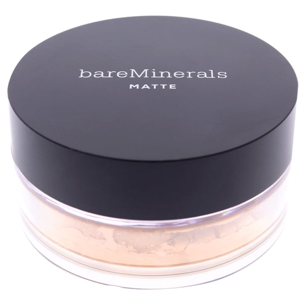 Base de maquillaje mate FPS 15 - 03 Fairly Light de bareMinerals para mujeres - 0,21 oz bareMinerals Baremineral Matte Foundation Broad Spectrum SPF 15 Fairly Light 03 0.21 Oz