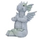 thumbnail image 1 of Estatua Meditada De Dinosaurio, Escultura De Dinosaurio Pequeño De Forma Vívida, Mano De Obra Exquisita Realista Para Jardín ANGGREK AH3409, 1 of 8
