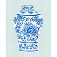thumbnail image 2 of Wang, Melissa 20x24 White Modern Wood Framed Museum Art Print Titled - Qing Vase II, 2 of 4