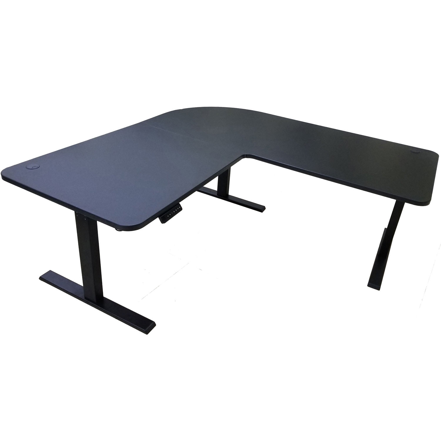 Hanover 73" x 73" Powered Electric Sit or Stand LShaped Desk for