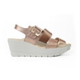 thumbnail image 2 of Sandalia Plataforma alta Mujer Flexi Piel 44516 Dorado rosa Flexi Piel, 2 of 4