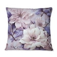 thumbnail image 3 of Designart "Delicate Floral Ethereality II" Floral Printed Throw Pillow, 3 of 5