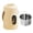 Beige, variant on ToyKingdee 500W Portable Mini Electric Cooker, Stainless Steel Multi-Function Ramen & Noodle Cooker for Dorm, Office & Travel