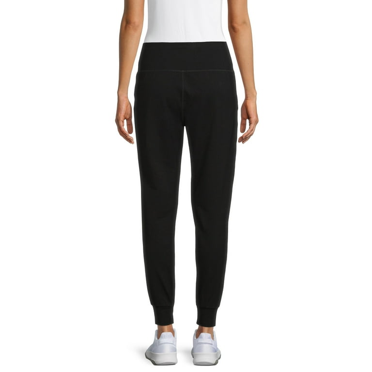 Athletic Works Women's Stretch Cotton Blend Jogger Pants with