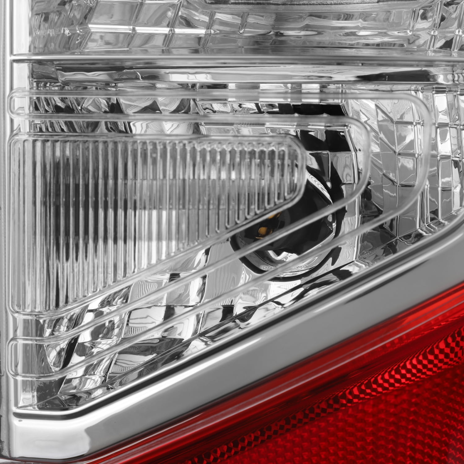AKKON - Fits 2016-2023 Titan XD Pickup Chrome Red Tail Light Brake Lamp Passenger Right Side Replacement