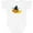 AA-White, variant on Inktastic Funny Goldfish with Shark Fin Boys or Girls Baby Bodysuit