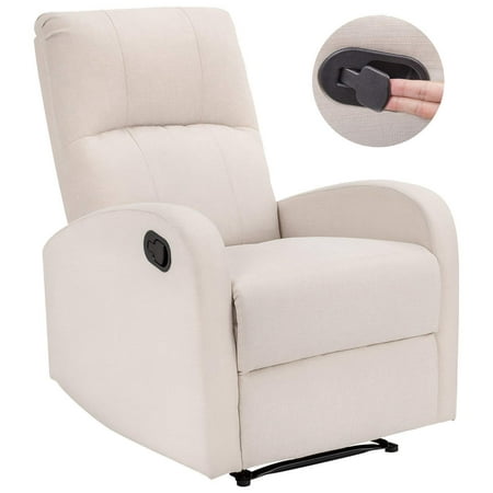 Walnew Recliner Chair Sofa Home Theater Seating Tufted Fabric Modern Couch, (The Best Home Theater Seating)