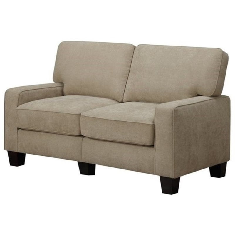 Pemberly Row 61" Linen Loveseat in Silica Sand Walmart Canada