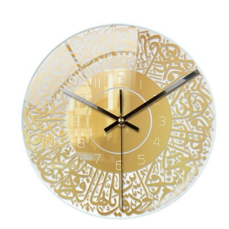Large Acrylic Decorative Wall Clocks, Non Ticking Silent Quartz Clocks for Living Room Home Kitchen photo Large Acrylic Decorative Wall Clocks, Non Ticking Silent Quartz Clocks for Living Room Home Kitchen