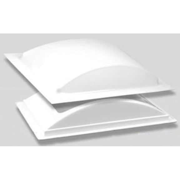 SR Specialty Recreation K1422WLP Low Profile Single Pane Exterior Skylight Kit - White, 14" x 22"