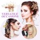 thumbnail image 3 of unbranded 1Jgo Peine Lateral Decorativo Rosa Con Y Pedrería Para Novia Con Y Estilo Duradero, 3 of 6