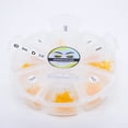 thumbnail image 5 of 6D Orange Color Lashes, 1000 Premade Volume Fans, Eyelash Extensions. Handmade! D Curl - 9 to 16mm, 5 of 6