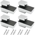 thumbnail image 1 of Glass/wood Shelf Bracket Wall Bracket For 5-15mm Thick Shelf (4pcs), 1 of 5
