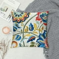 thumbnail image 2 of PHYHOO  Decorative Throw Pillow Covers , Soft Velvet Floral Pillow Cover, Double-Printed Flower Boho Square Cushion Cover Case for Couch Sofa, 2 of 5