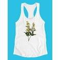 thumbnail image 3 of Yellow Flower Botanical  Racerback Tank Women -Image by Shutterstock, Female Medium, 3 of 4