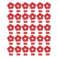 thumbnail image 1 of Reemplazo de flores de 30 piezas para alimentador de colibríes Unique Bargains, componentes de plástico para alimentador de colibríes que atraen colibríes, color rojo, 1 of 1