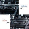 thumbnail image 4 of Console Frame Cover Trim for BMW 3 4 Series 3 Series - Carbon Fiber, 4 of 5