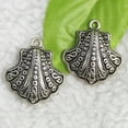 thumbnail image 3 of K-KED 40 pcs tibet silver shell charms 26x25mm B4840, 3 of 4