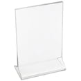 thumbnail image 1 of Cal Mil 524 Standard Displayette Cardholder - 4.25 x 8.5 in. - Clear, 1 of 1