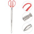thumbnail image 4 of Stainless Steel Fireplace Tong Heavy Duty Firewood Tong Claw Grabber Garbage Picker, 4 of 4