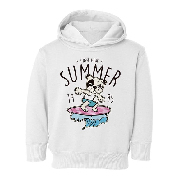Need More Summer, Surfing Dog Hoodie Toddler -Image by Shutterstock,  5 Toddler
