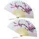 thumbnail image 1 of Abanico plegable de seda para regalar, abanico plegable para boda, 1 of 5