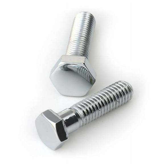 3/8"-16 x 5" Zinc Plated Grade 5 Steel Coarse Thread Hex Cap Screws CSHS5-286