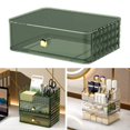 thumbnail image 4 of Caja De Almacenamiento Para Baño, Estuche Organizador De Cosméticos Para Dormitorio, Oficina, Hogar, Cajón Verde Sunnimix Estuche de almacenamiento para baño, 4 of 8
