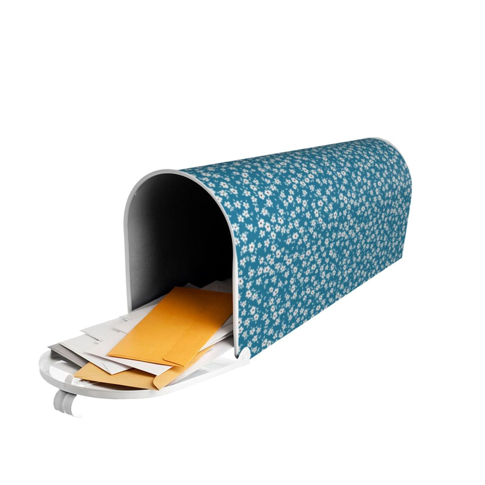 Xecao Beautiful Floral for Mailbox Cover with Magnetic Strips, Waterproof and Sunscreen, Adds a Decorative Touch to Your Garden Yard.