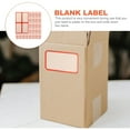 thumbnail image 2 of GOOHOCHY Blank Classified Tag Stickers White Raflacoat Self-Adhesive 100 Sheets, 2 of 8