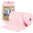 thumbnail image 1 of Rollo de paños de limpieza de microfibra SOOWASH, 75 unidades, 30 x 30 cm, color rosa, 1 of 6