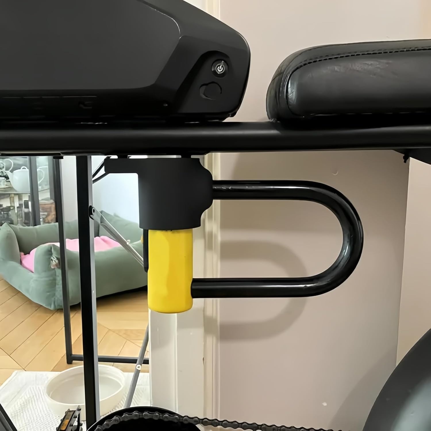 Bike Lock Mount Bracket for Kryptonite Fahgettaboudit Mini, Frame Holder for U-Lock, Easy Install