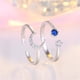 thumbnail image 4 of Open Zircon Fresh Anillo Dedo Índice Pequeño Cobre Con Incrustaciones Dulces Anillos, 4 of 7