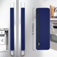 thumbnail image 3 of Ziyoot 5Pcs Refrigerator Door Handle Cover Washable Kitchen Appliance Decor Handles Fridge Oven Microwave Dishwasher Antiskid Protector, Keep Off Fingerprints Food Stains (Navy Blue), 3 of 8