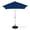 Navy Blue, variant on STROMBERGBRAND UMBRELLAS The Vented Market, Large, Commercial-Quality Café-Style Patio Umbrella, Patented Construction,(Base not Included), Navy Blue