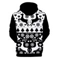 thumbnail image 3 of Sudaderas Navideñas Para Mujer Vintage Divertidas de Manga Larga Con Cuello Redondo Shift Printed Tops Odeerbi  ODB209480, 3 of 4