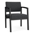 thumbnail image 1 of Lenox Steel Reception Waiting Room Guest Chair / Black Steel / Dark Gray, 1 of 5