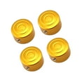 thumbnail image 1 of facefd 4x Head Bolts Bolts Caps Nut Cover for T120 Gold Circle, 1 of 9