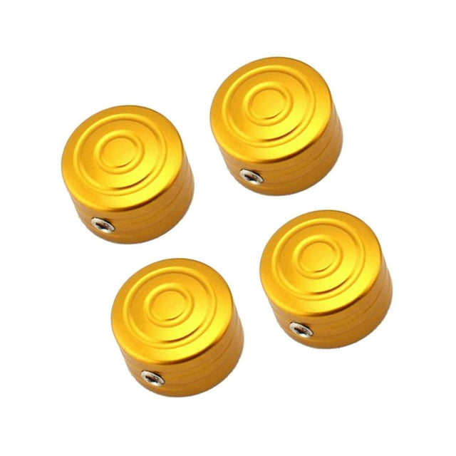 facefd 4x Head Bolts Bolts Caps Nut Cover for T120 Gold Circle