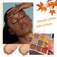 thumbnail image 3 of Paleta de sombra de ojos con lentejuelas brillantes de 16 colores, brillo de diamante, maquillaje artístico para el cuerpo y la cara, paleta de sombra de ojos brillante con lentejuelas para la piel re, 3 of 5