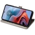thumbnail image 2 of Funda Cartera FOXDOCK para Motorola Moto G34 , Flip PU con Relieve de Gatos y Perros, Tarjetero y Soporte, 2 of 6