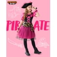 thumbnail image 2 of Disfraz de Halloween de Spooktacular Creations, niña pirata de 3 a 4 años, 2 of 7