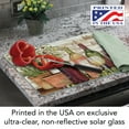 thumbnail image 3 of CounterArt "California Wine" 3mm Heat Tolerant Glass Cutting Board 15" by 12", 3 of 8