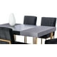 thumbnail image 4 of Comedor MOBILKRAFT Caceres 6 Sillas Tubular y Cubierta laminada color Negro y Oro, 4 of 5