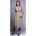 thumbnail image 2 of Bimba Robe Kurti Longue Indienne Imprimée, Tunique Droite, Robes pour Femmes, 2 of 5