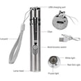 thumbnail image 3 of Mini linterna USB, bolsa médica de acero inoxidable impermeable, linterna multifuncional tamaño bolígrafo recargable LED 96 x 15 mm, 3 of 5